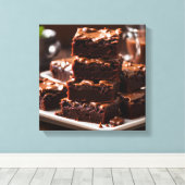 Toile Brownies (Insitu (Plancher de Bois))