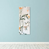 Toile Bruants et Camellia en Neige par Ando Hiroshige (Insitu (Plancher de Bois))