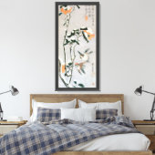 Toile Bruants et Camellia en Neige par Ando Hiroshige (Insitu(Chambre))