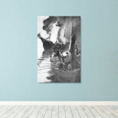 Toile Brûlage de la Gaspe (Insitu (Plancher de Bois))