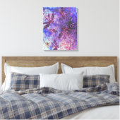 Toile Brume de Libellule Violette (Insitu(Chambre))