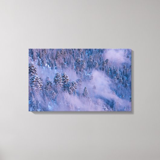 Toile Brume du matin (Hiver) (Recto)