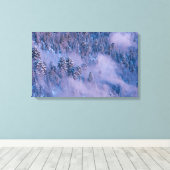 Toile Brume du matin (Hiver) (Insitu (Plancher de Bois))