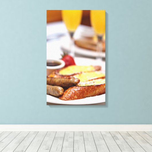 Toile Brunch du dimanche (Insitu (Plancher de Bois))