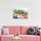 Toile Brunch Garden Party (Insitu(Salon))