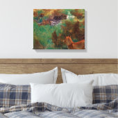 Toile Bruno Liljefors - Fox Stalking Wild Ducks (Insitu(Chambre))