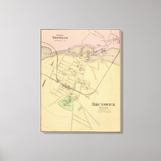 Toile Brunswick, Topsham (Recto)