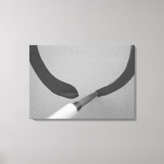 Toile Brush calligraphie Zen Enso (Recto)