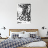 Toile Brutus et Cassius dans la tente de Brutus (Insitu(Chambre))