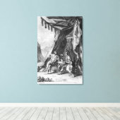 Toile Brutus et Cassius dans la tente de Brutus (Insitu (Plancher de Bois))