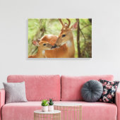 Toile Buck Whitetail Et Bonification De La Faune (Insitu(Salon))