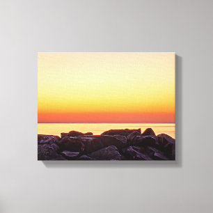 Toile Buckroe Beach Sunrise Imprimer