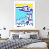 Toile Budapest, Hongrie, affiche (Insitu(Chambre))