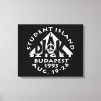 Budapest, Île étudiante, Diak Sziget, Poster de ro
