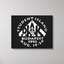 Budapest, Île étudiante, Diak Sziget, Poster de ro