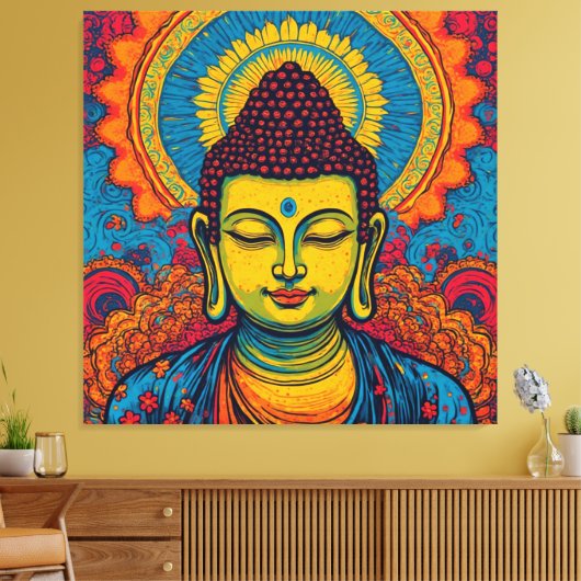 TOILE BUDDHA-12 (Insitu(Salon))