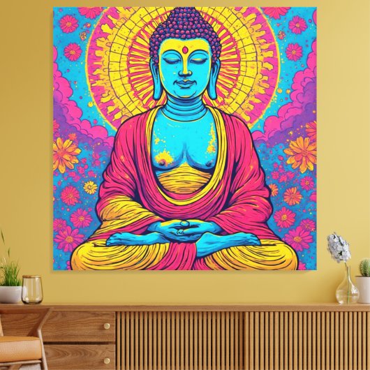 TOILE BUDDHA-13 (Insitu(Salon))
