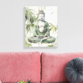 Toile Buddha Meditation Yoga Yin Yang (Insitu(Salon))