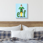 Toile Buddy le logo Elf Movie (Insitu(Chambre))