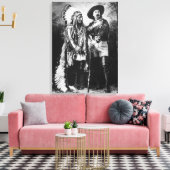 Toile Buffalo Bill Cody & Sitting Bull - Vers 1885 (Insitu(Salon))