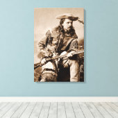 Toile Buffalo Bill Cody - Vers 1880 (Insitu (Plancher de Bois))