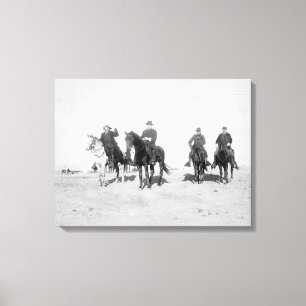 Toile Buffalo Bill, milles généraux, capitaine Baldwin