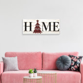 Toile Buffalo Plaid Christmas Tree HOME (Insitu(Salon))
