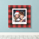 Toile Buffalo rouge abattu | Photo de Grand-mère (Insitu (Plancher de Bois))