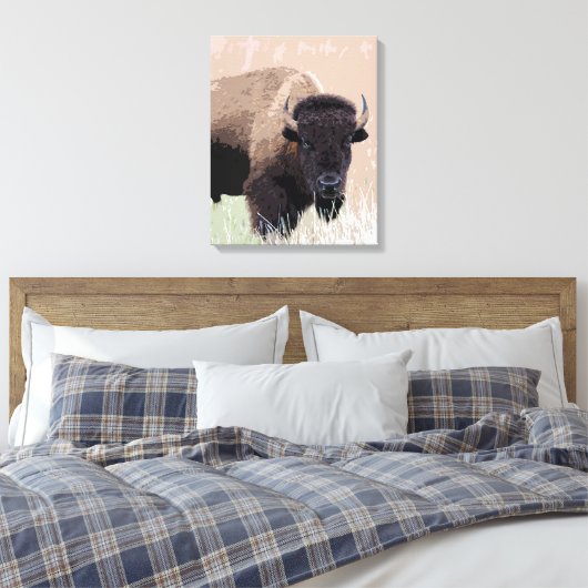 Toile Buffle / Bison (Insitu(Chambre))