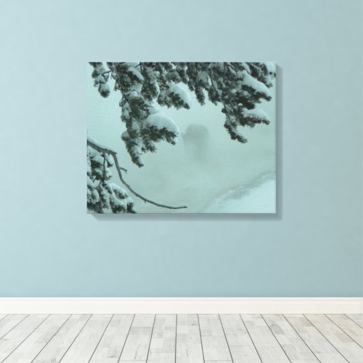 Toile Buffle fantôme (Insitu (Plancher de Bois))