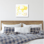 Toile Buffle vintage (Insitu(Chambre))