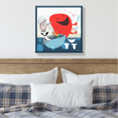 Toile BUGS BUNNY™ & Gossamer Préparation de repas Whimsi (Insitu(Chambre))