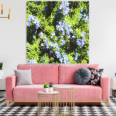 Toile buisson romarin à fleurs (Insitu(Salon))