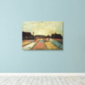 Toile Bulb Fields par Vincent van Gogh (Insitu (Plancher de Bois))