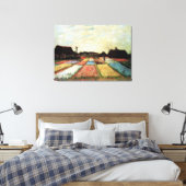 Toile Bulb Fields par Vincent van Gogh. (Insitu(Chambre))
