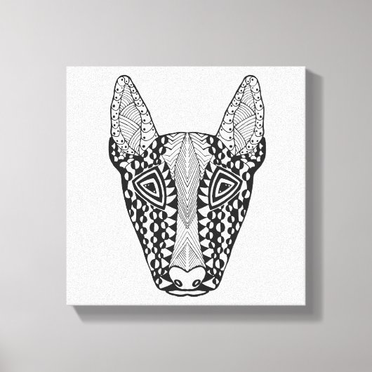 Toile Bull Terrier Sketch 6 (Recto)