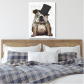 Toile Bulldog anglais, Hound officiel et Casquette (Insitu(Chambre))