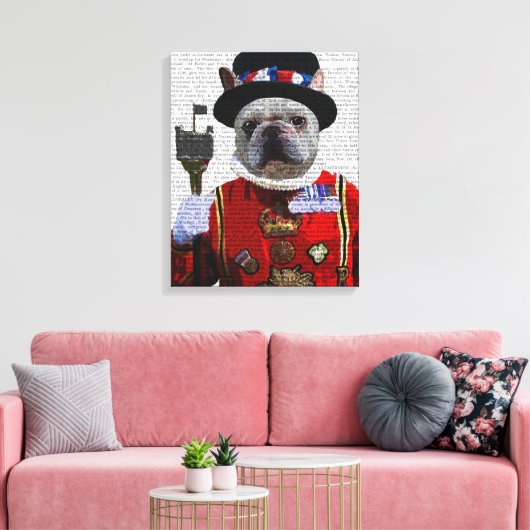 Toile Bulldog Beefeater (Insitu(Salon))