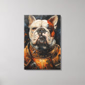 Toile Bulldog In Armor (Recto)