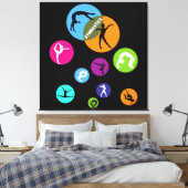 Toile Bulle de gymnastique (Insitu(Chambre))