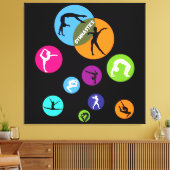 Toile Bulle de gymnastique (Insitu(Salon))