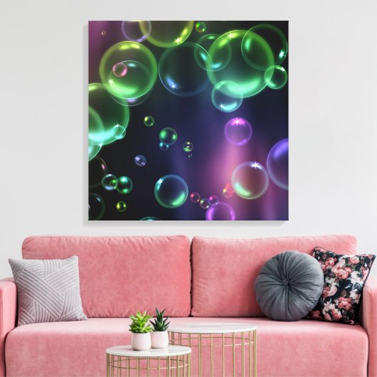 Toile Bulles Audacieuses (Insitu(Salon))