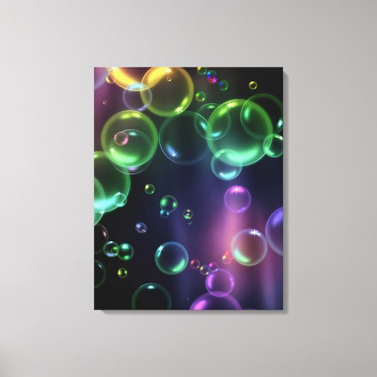 Toile Bulles audacieuses (Recto)