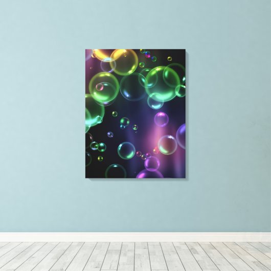 Toile Bulles audacieuses (Insitu (Plancher de Bois))
