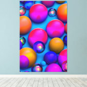 Toile Bulles colorées (Insitu (Plancher de Bois))