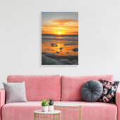 Toile Bulles de coucher de soleil (Insitu(Salon))