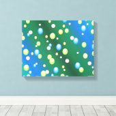 Toile Bulles pluvieuses (Insitu (Plancher de Bois))