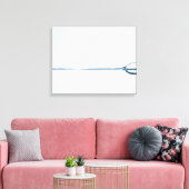 Toile Bulles sur la surface de l'eau (Insitu(Salon))