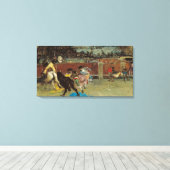 Toile Bullfight espagnol (par Marià Fortuny) (Insitu (Plancher de Bois))