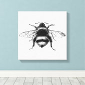 Toile Bumble Bee Canvas Imprimer (Insitu (Plancher de Bois))